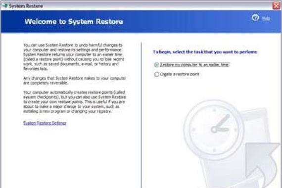 Как восстановить систему из среды Windows RE